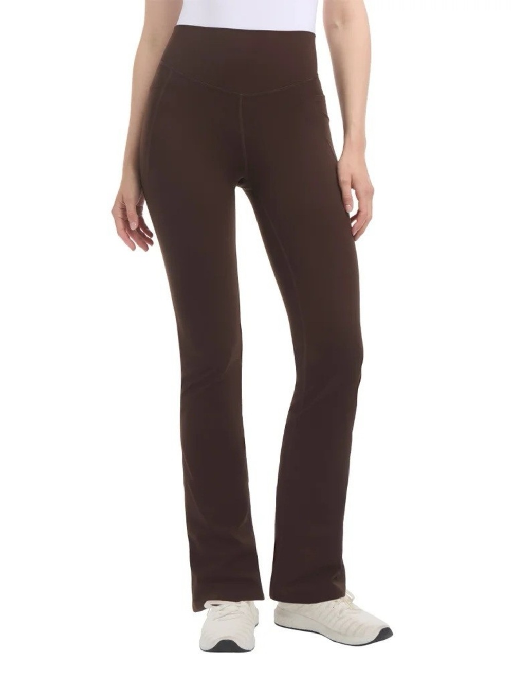 Jockey Women's Brown High-Waist Stretch joga pants XL